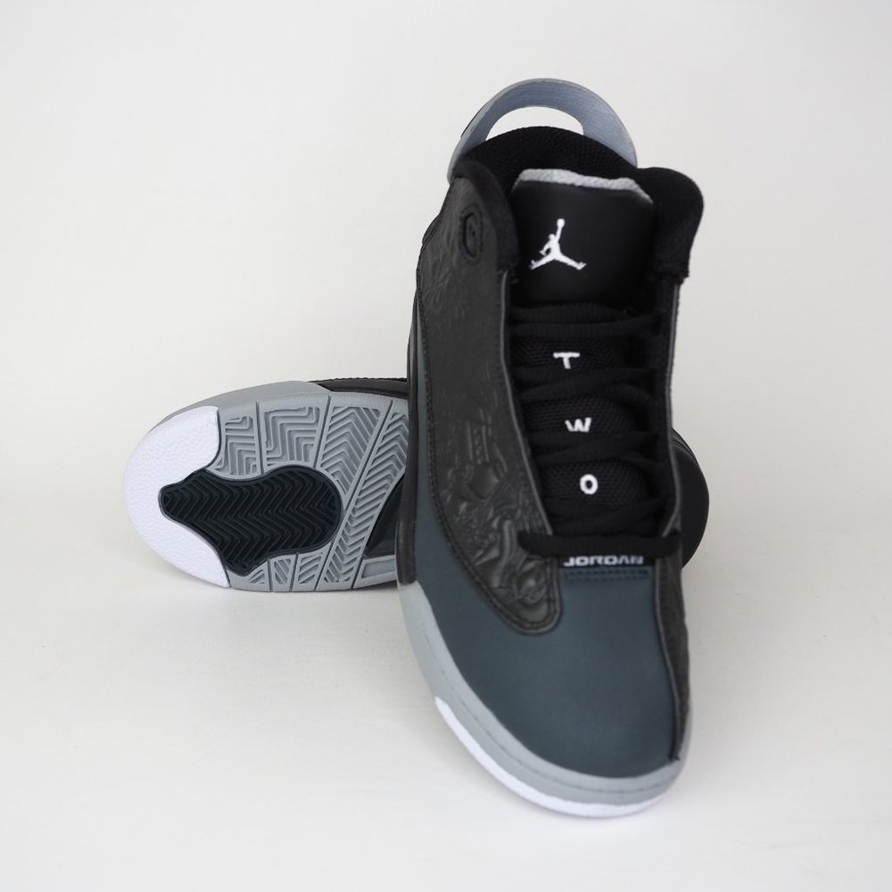 Nike Air Jordan Dub Zero Boys Shoes Leather - Picture 11 of 12
